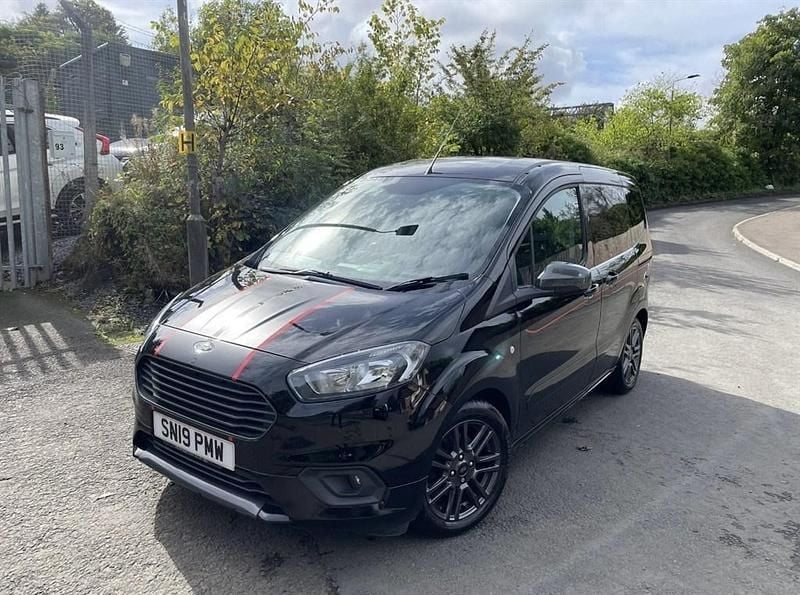 Used Ford Transit Sport 100 HP (73 kW) 2019 Black Van