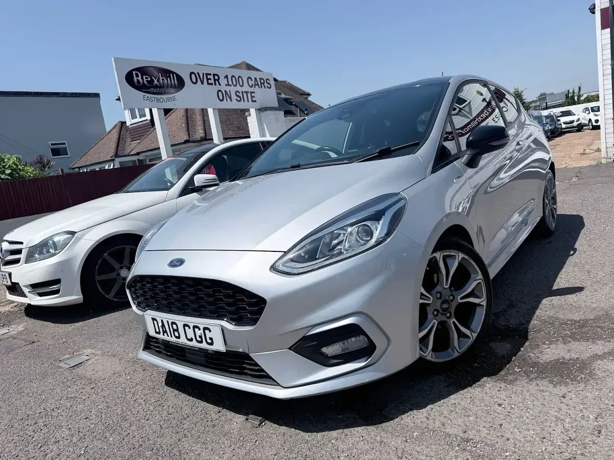 Used Ford Fiesta ST-Line 98 HP (72 kW) 2018 Silver Hatchback
