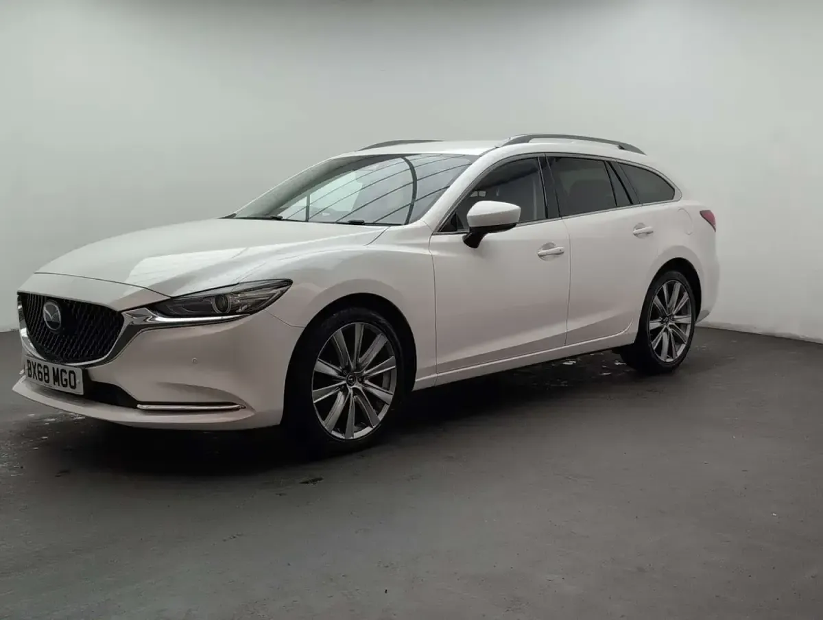 Used Mazda 6 Inclusive 162 HP (119 kW) 2018 White Estate