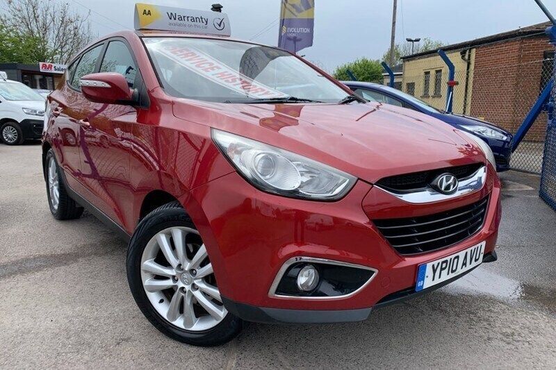 Red Used 2010 Hyundai ix35 Style SUV | £3,495 (Fair price) - Image 1/1
