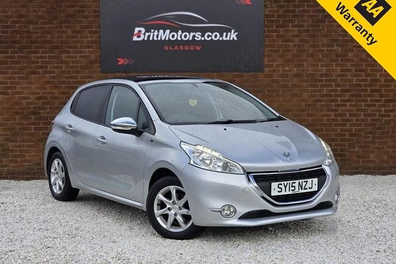 Used Peugeot 208 Style 2015 Silver Hatchback
