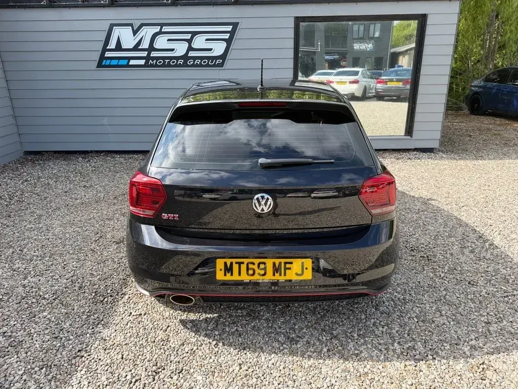 Used VW Polo GTI 200 HP (147 kW) 2019 Black Hatchback