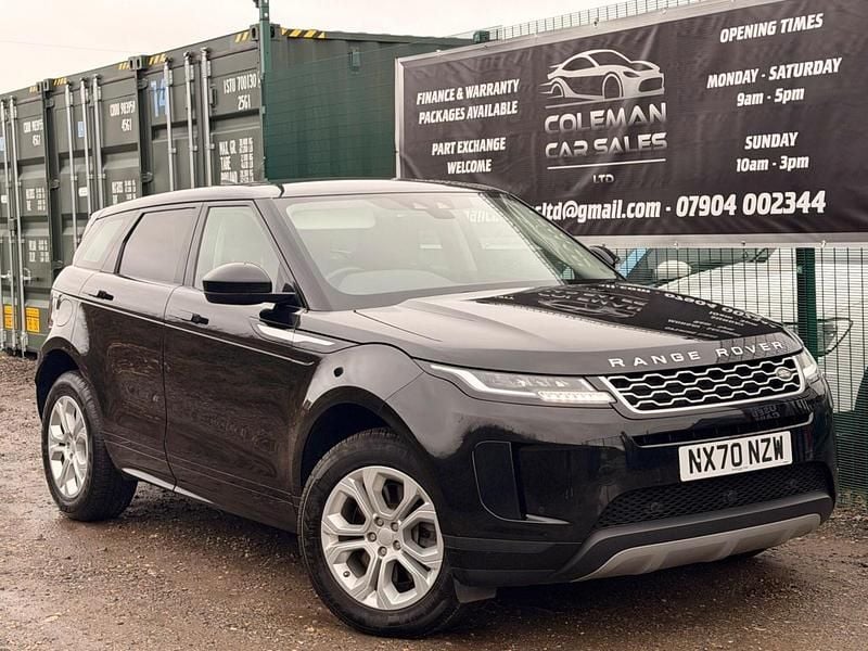 Begagnad Land Rover Range Rover evoque S 150 HK (110 kW) 2020 Svart SUV