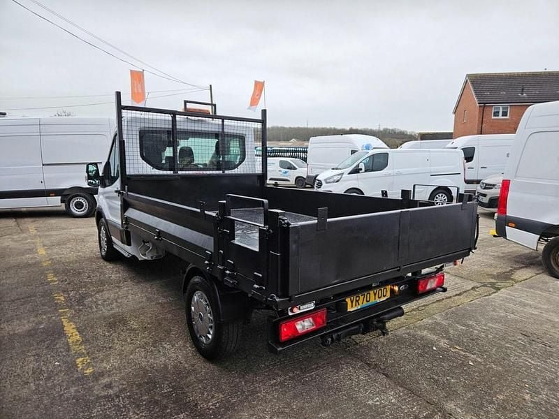 Used Ford Transit 130 HP (95 kW) 2021 White Cabriolet