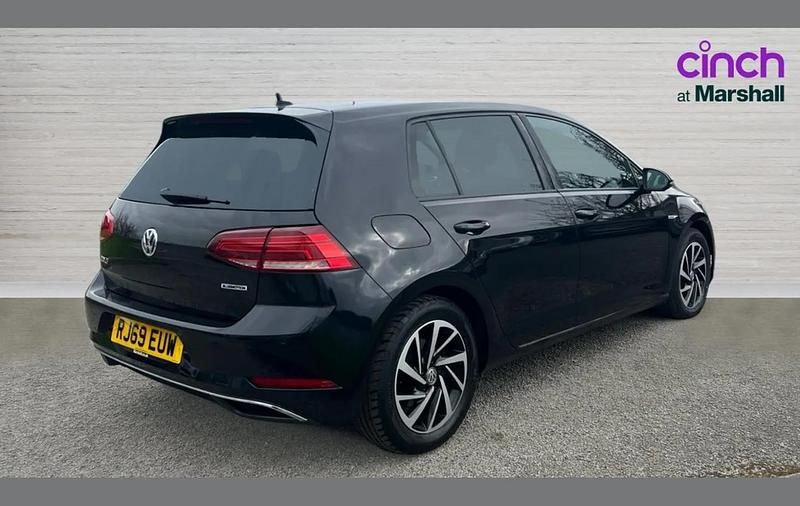Used VW Golf VII Edition 128 HP (94 kW) 2019 Black Hatchback
