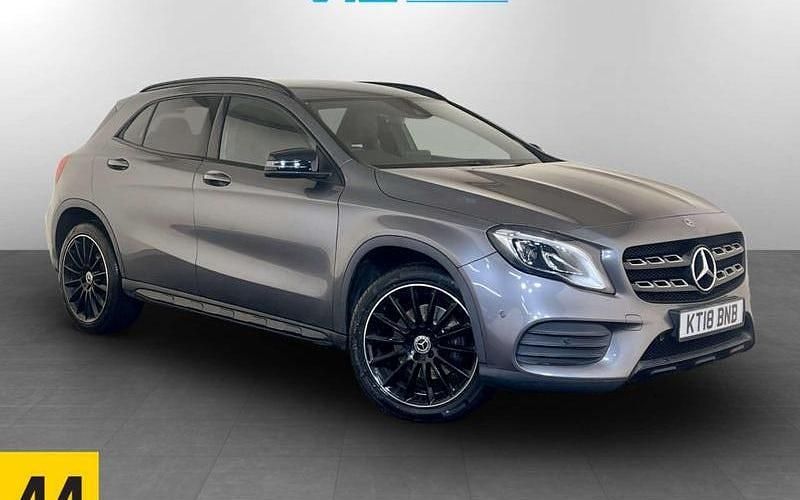 Used Mercedes GLA220 AMG Line Premium 177 HP (130 kW) 2018 Grey SUV