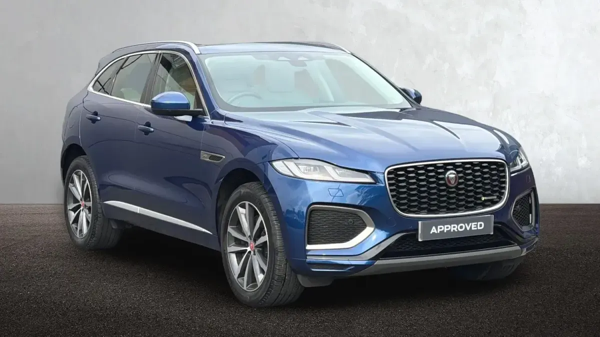 Usado Jaguar F-Pace R-Dynamic 300 HP (220 kW) 2022 Azul SUV