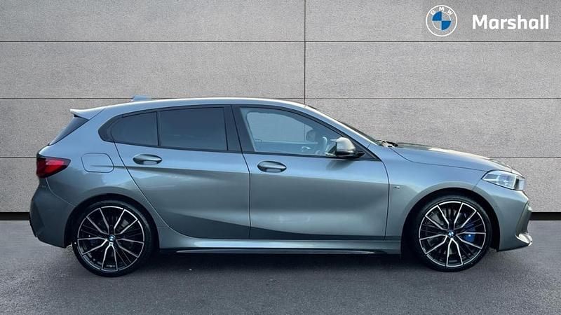 Used BMW M135 Comfort Edition 306 HP (225 kW) 2024 Skyscraper grey metallic Hatchback