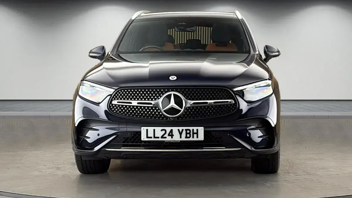 Used Mercedes GLC300e AMG line 2024 Nautical blue SUV