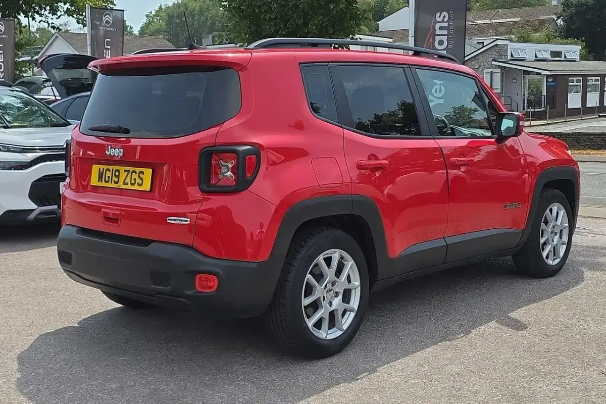 Used Jeep Renegade Longitude 118 HP (86 kW) 2019 Red SUV