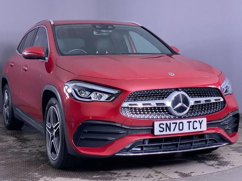 Red Used 2020 Mercedes GLA220 AMG Line Premium SUV | £22,999 (Good price) - Image 1/4