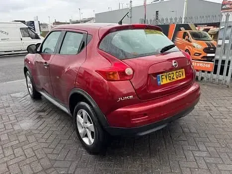Used Nissan Juke Visia 2012 Red SUV