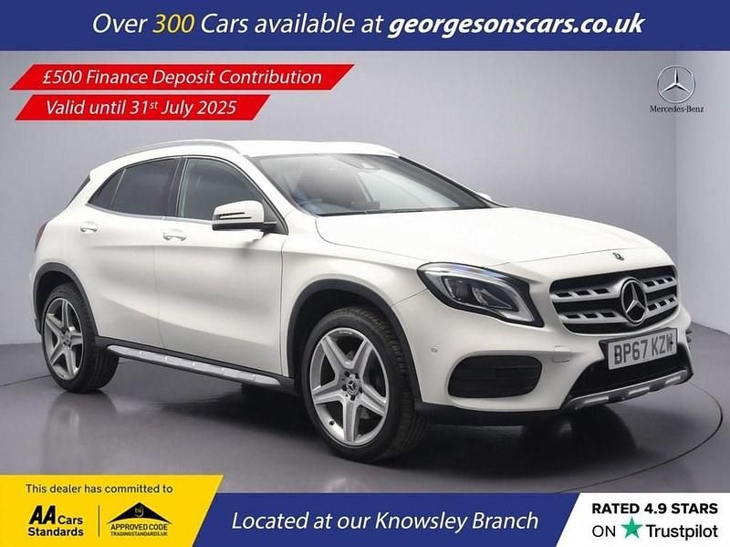 White Used 2017 Mercedes GLA220 AMG line SUV | £15,500 (A bit pricey) - Image 1/4