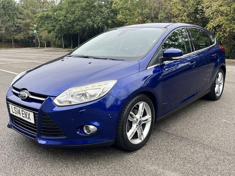 Blue Used 2014 Ford Focus Titanium X Hatchback | £5,495 (Fair price) - Image 1/3