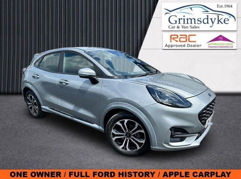 Silver Used 2022 Ford Puma ST-Line SUV | £18,490 (Good price) - Image 1/3