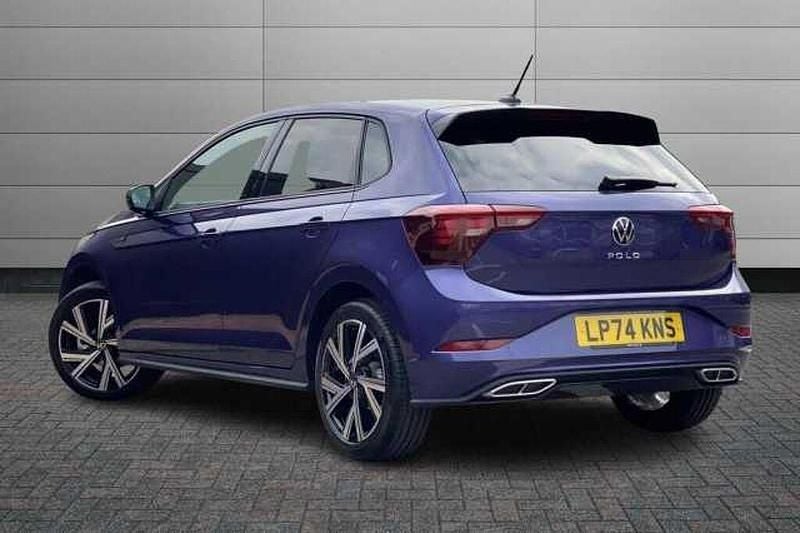 Used VW Polo R-line 115 HP (84 kW) 2025 Purple Hatchback