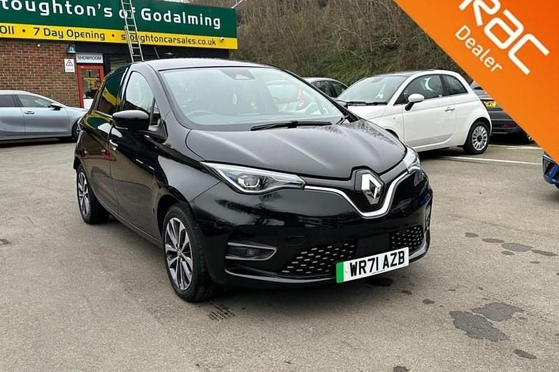 Used Renault Zoe GT-Line 100 kW (136 HP) 2021 Black Hatchback