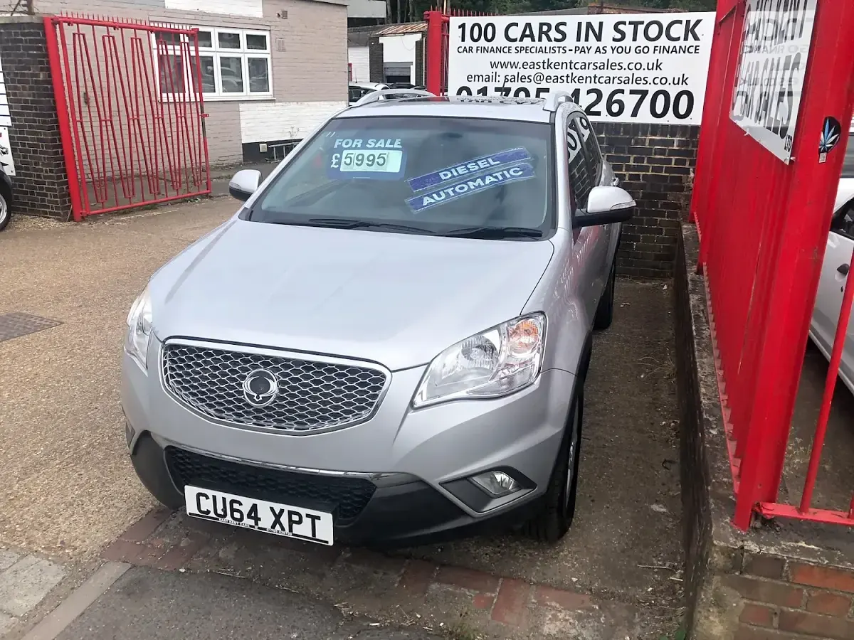 Used SsangYong Korando 2014 Silver Estate