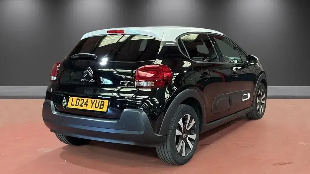 Used Citroën C3 PureTech 110 HP (80 kW) 2024 Black Hatchback