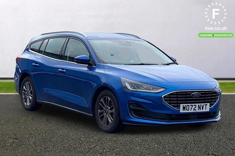 Used Ford Focus Titanium 125 HP (91 kW) 2023 Blue Estate