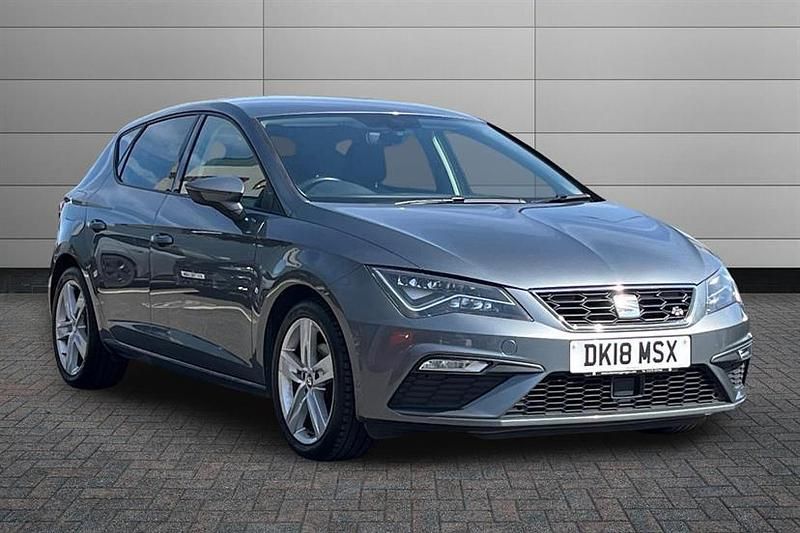 Used Seat Leon FR 125 HP (91 kW) 2018 Grey Hatchback
