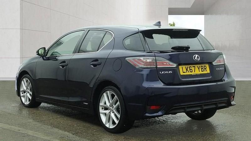 Used Lexus CT200h 2017 Blue Hatchback