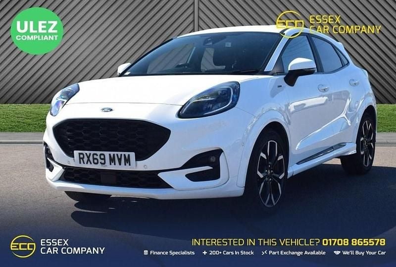 White Used 2020 Ford Puma ST-Line X SUV | £11,990 (Fair price) - Image 1/4