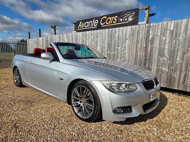 Silver Used 2010 BMW 320 Cabriolet M Sport Cabriolet | £4,695 (Fair price) - Image 1/4