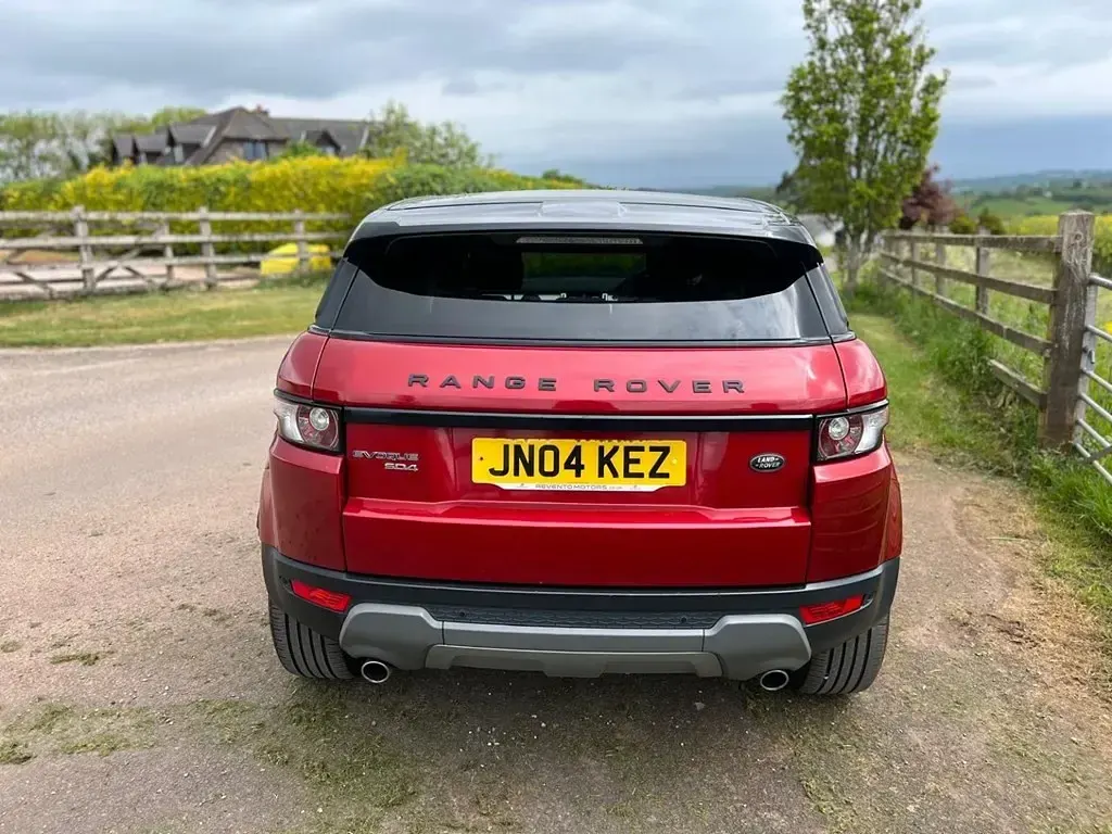 Used Land Rover Range Rover evoque Pure 2013 Red SUV