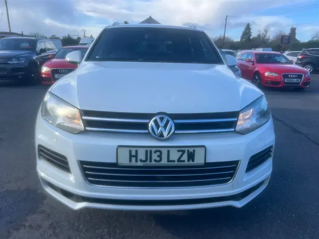 Używany VW Touareg 2013 Biały SUV