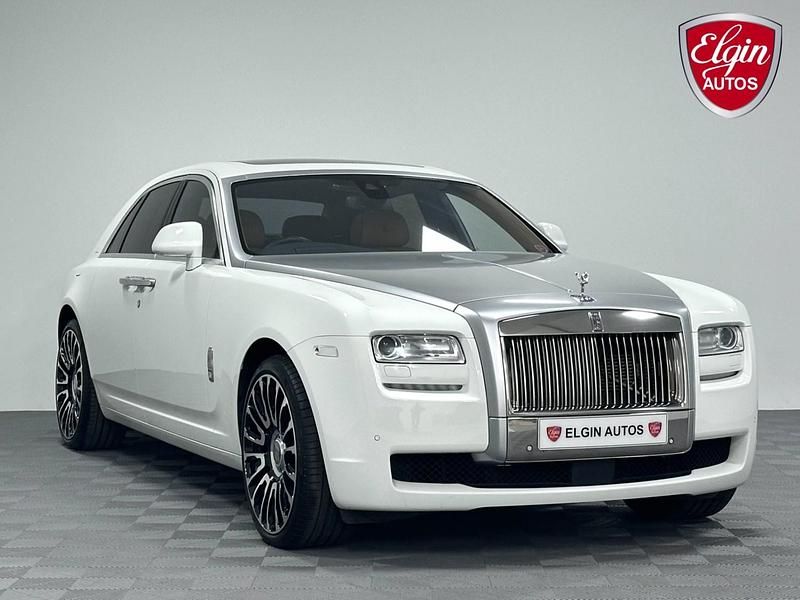 Used Rolls Royce Ghost 563 HP (414 kW) 2013 White Sedan