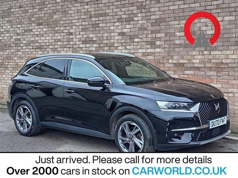 Black Used 2020 DS Automobiles DS7 Crossback Prestige SUV | £14,700 - Image 1/3