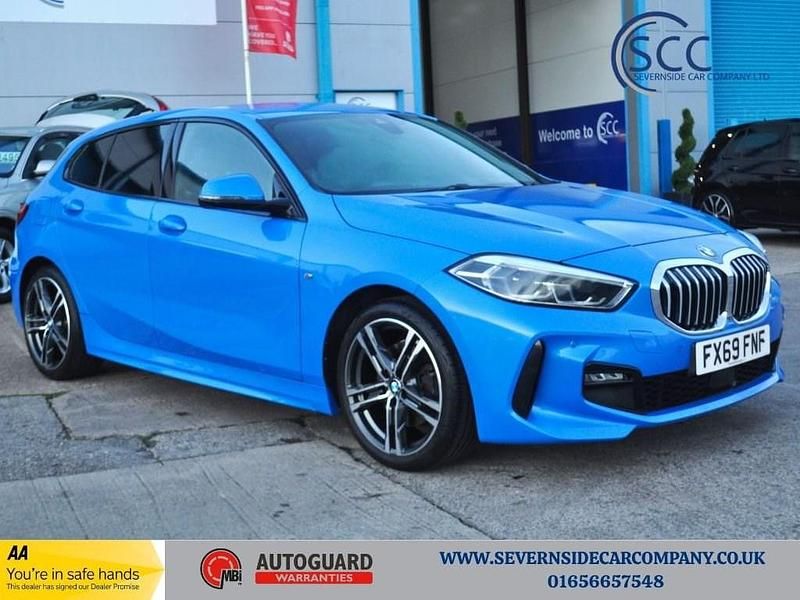 Blue Used 2020 BMW 118 M Sport Hatchback | £17,495 (Good price) - Image 1/3