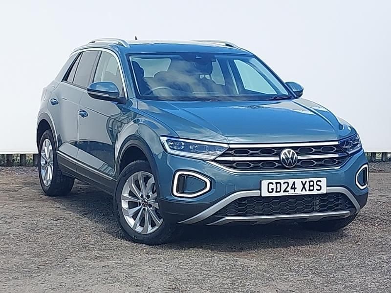 Blue Used 2024 VW T-Roc Style SUV | £20,998 (Fair price) - Image 1/4