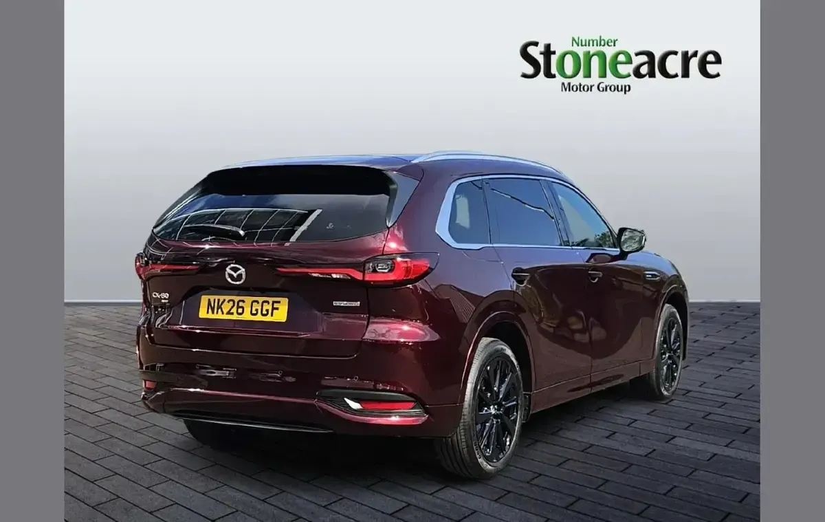 New Mazda CX-80 Homura-Line 254 HP (186 kW) 2026 Red SUV
