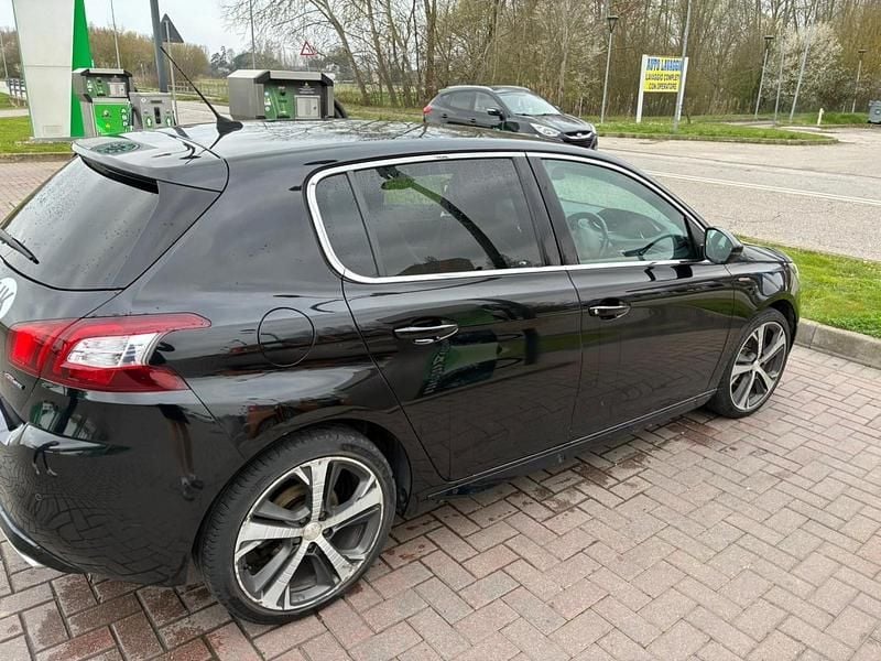 Used Peugeot 308 GT-line 120 HP (88 kW) 2017 Black Hatchback