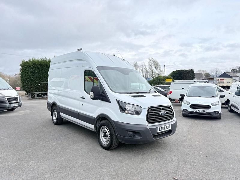 Used Ford Transit 130 HP (95 kW) 2018 White Van