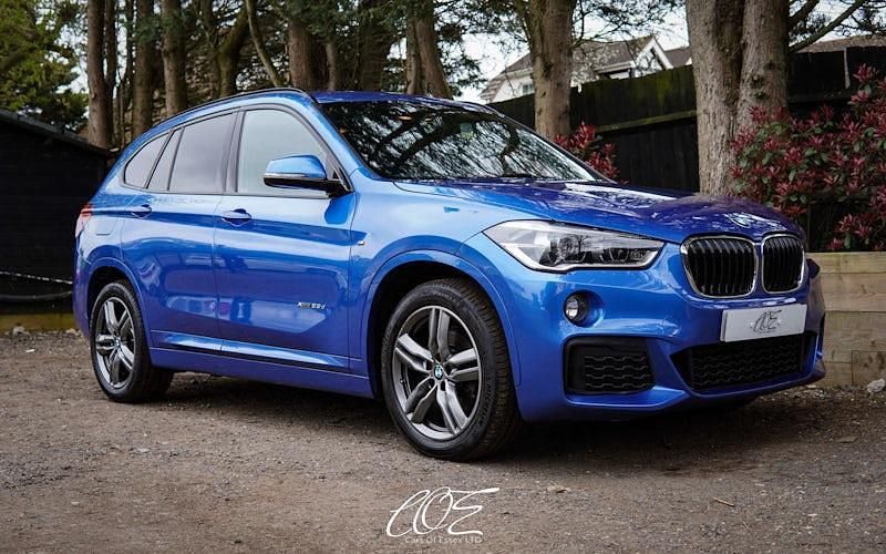 Used BMW X1 M Sport 231 HP (169 kW) 2017 Blue SUV