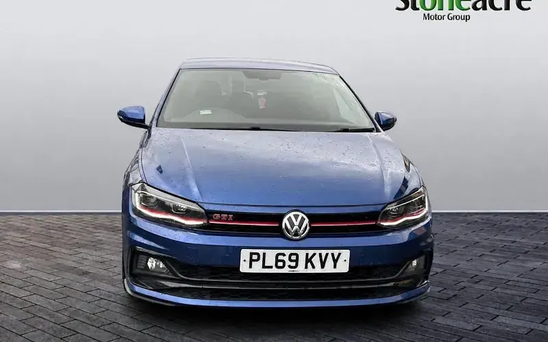 Used VW Polo GTI 200 HP (147 kW) 2020 Blue Hatchback
