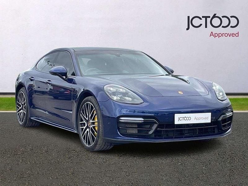 Blue Used 2021 Porsche Panamera Turbo S Sedan | £79,896 - Image 1/4