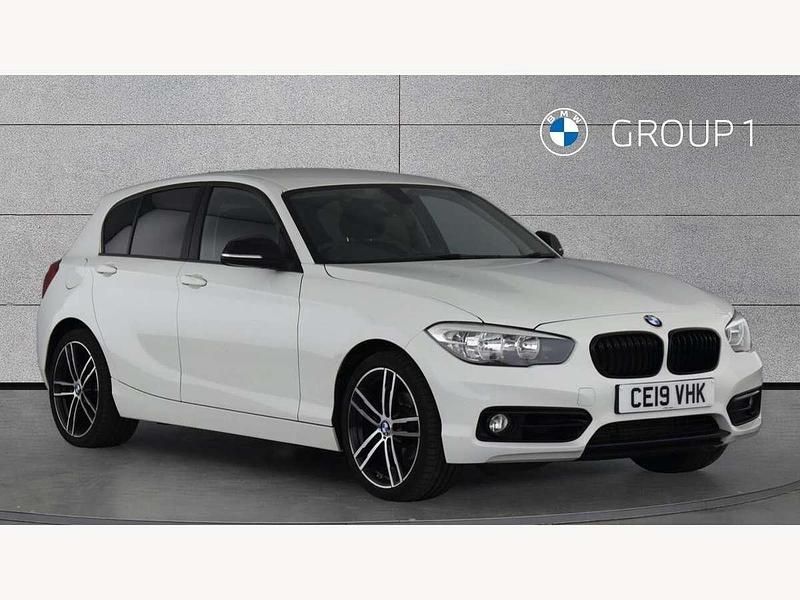 White Used 2019 BMW 118 Sport Line Hatchback | £15,490 (A bit pricey) - Image 1/4