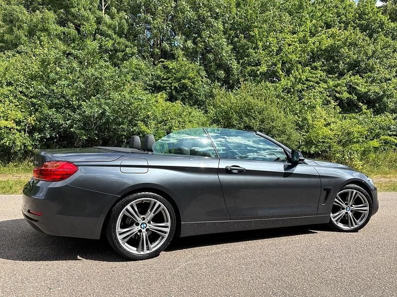 Used BMW 420 Sport Line 2014 Grey Cabriolet