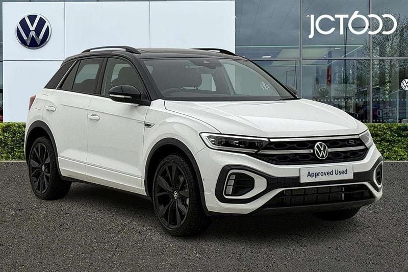 White New 2025 VW T-Roc Black Edition SUV | £32,741 (Fair price) - Image 1/4