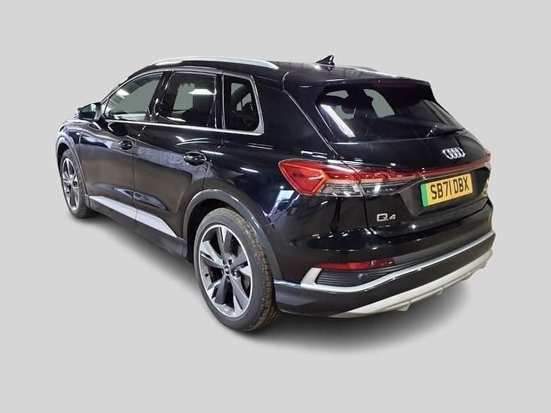 Used Audi Q4 e-tron S-Line 125 kW (170 HP) 2022 Black SUV