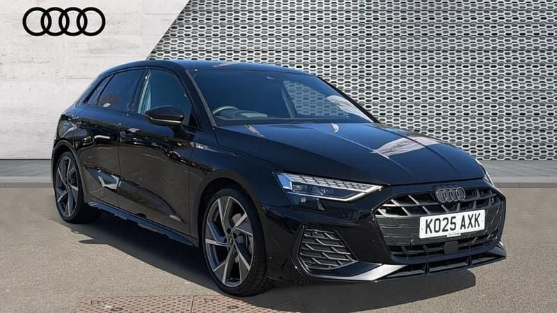 Used Audi A3 Black Edition 150 HP (110 kW) 2025 Black Hatchback