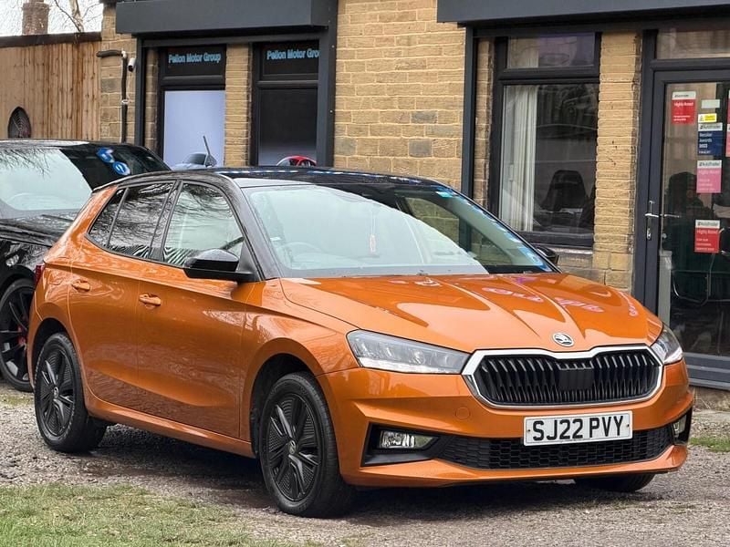 Used Skoda Fabia Colour Edition 2022 Orange Hatchback