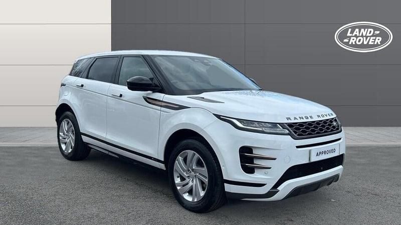 White Used 2021 Land Rover Range Rover evoque R-Dynamic SUV | £21,648 (Fair price) - Image 1/3