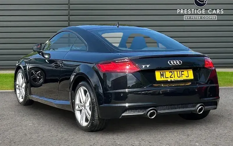 Used Audi TT Sport 245 HP (180 kW) 2021 Black Coupe
