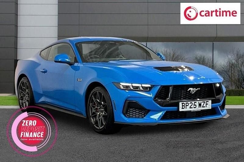 New Ford Mustang GT 446 HP (328 kW) 2025 Blue Coupe