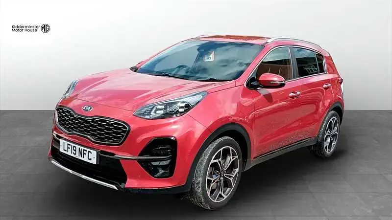 Used Kia Sportage GT-Line 134 HP (98 kW) 2019 Red SUV